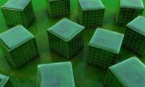 Зеленые кубики