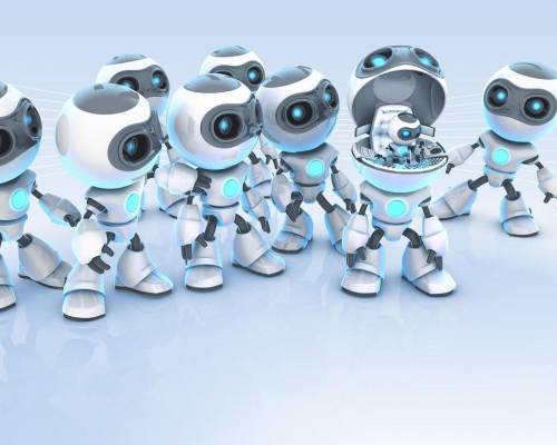 Роботы управляющие роботами - 3D