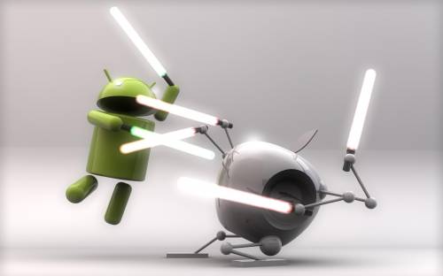 Android vs Apple - 3D