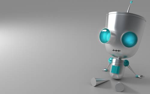 Милый робот - 3D