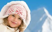 Девочка, улыбка, шапка, зима