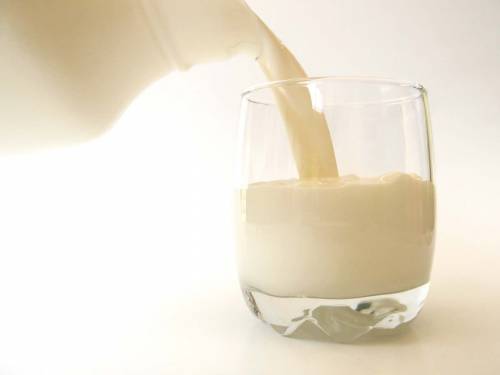 Молоко в стакане - Еда