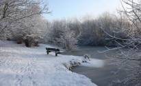 Фото замерзшей реки