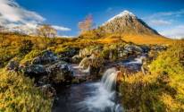 Шотландия, осень, гора