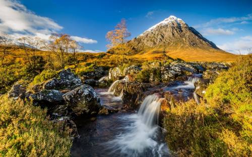 Шотландия, осень, гора - Пейзажи