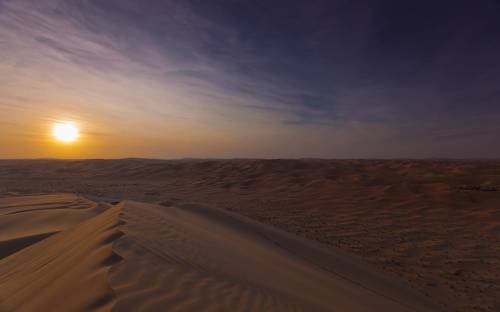 Пустыня, дюны, солнце - Пейзажи