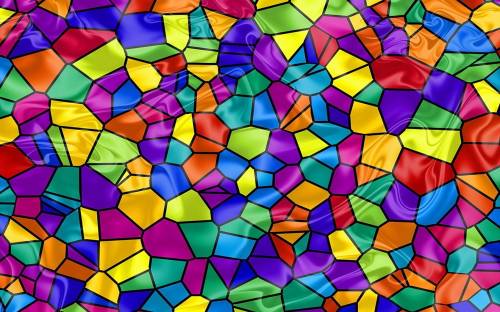 Калейдоскоп, фон, разноцветные - Абстракции