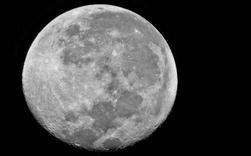 Луна, спутник, поверхность - Космос
