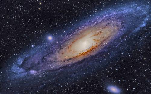 Андромеды, галактика, звезды - Космос