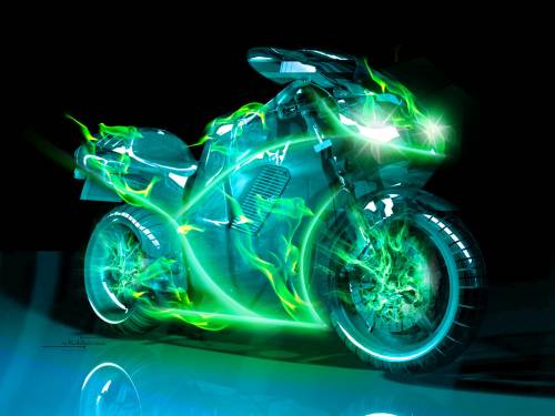 Фантастический мотоцикл - Мотоциклы