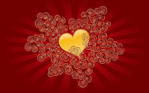 Романтическое сердце - Любовь