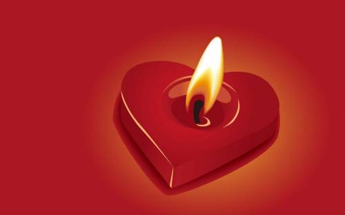 Сердце с огоньком - Любовь