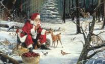 Дед Мороз и животные
