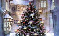 Рисунок новогодней елки