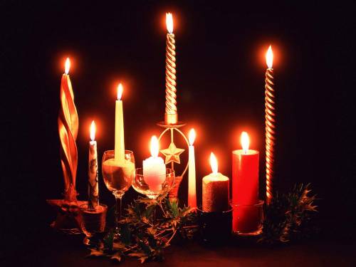 Рождественские свечи - Праздники