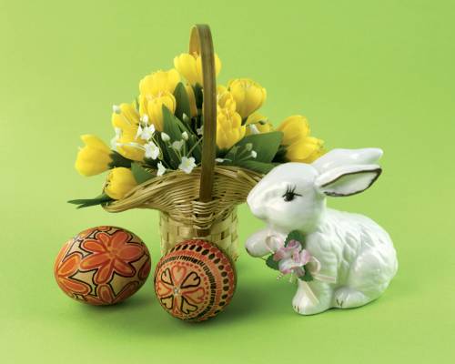 Кролик с яйцами - Праздники