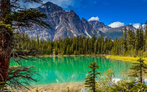 Озеро, горы, красота - Природа