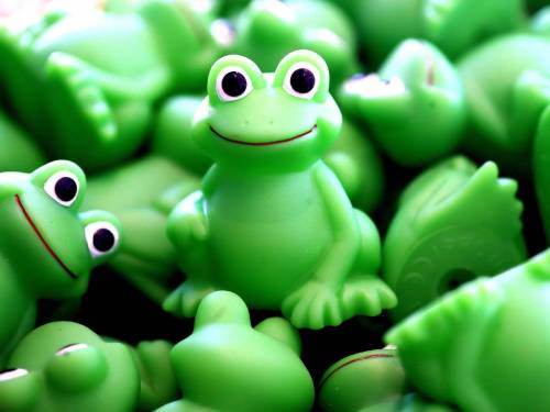 Зеленые жабы - Прикольные