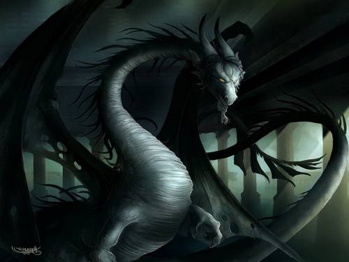 Страшный серый дракон - Фэнтези
