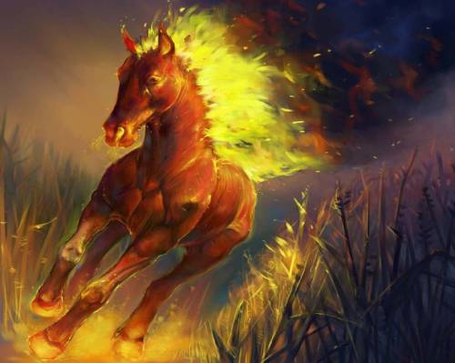 Огненная лошадь - Фэнтези