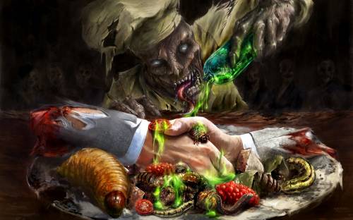 Страшное блюдо, праздник страха - Фэнтези
