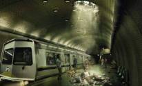 Поезд метро фото