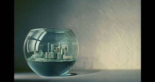 Город в аквариуме - Креативные