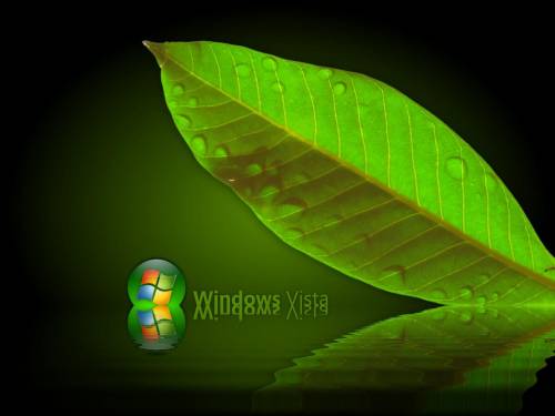 Зеленый листик - Windows
