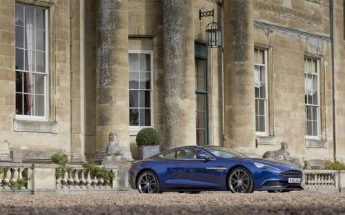 Aston Martin, синий - Автомобили