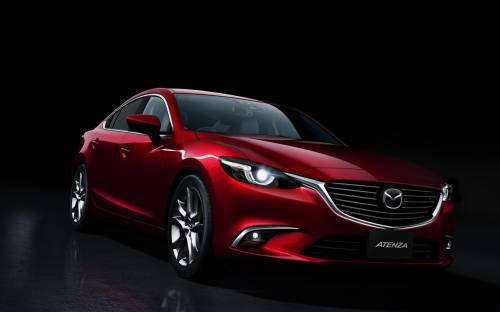 Mazda Atenza 2015, красная - Автомобили