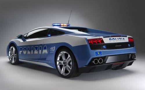 Полицейская Lamborghini Gallardo - Автомобили