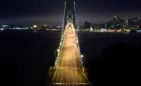 Большой мост ночью