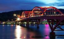 Фото ночного моста