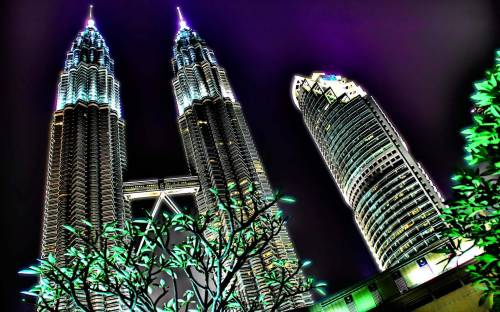 Башни близнецы в Куала-Лумпур - Города