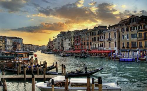 Италия, Венеция, улица - Города