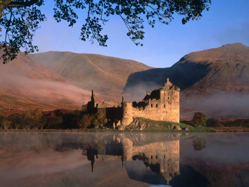 Фото замка в Шотландии - Города