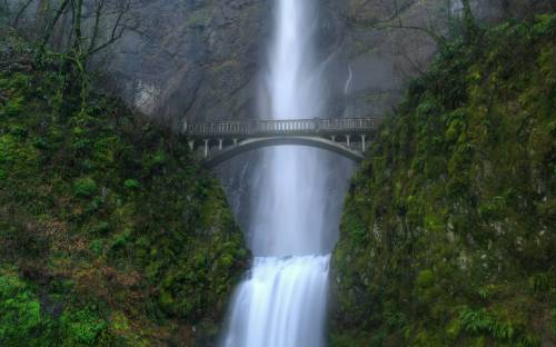 Место с видом на водопад - Водопады